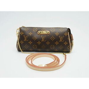Louis Vuitton Monogram Eva Shoulder Bag Brown